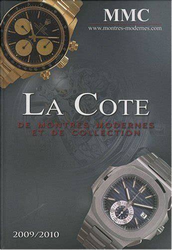 la cote des montres catalogue.